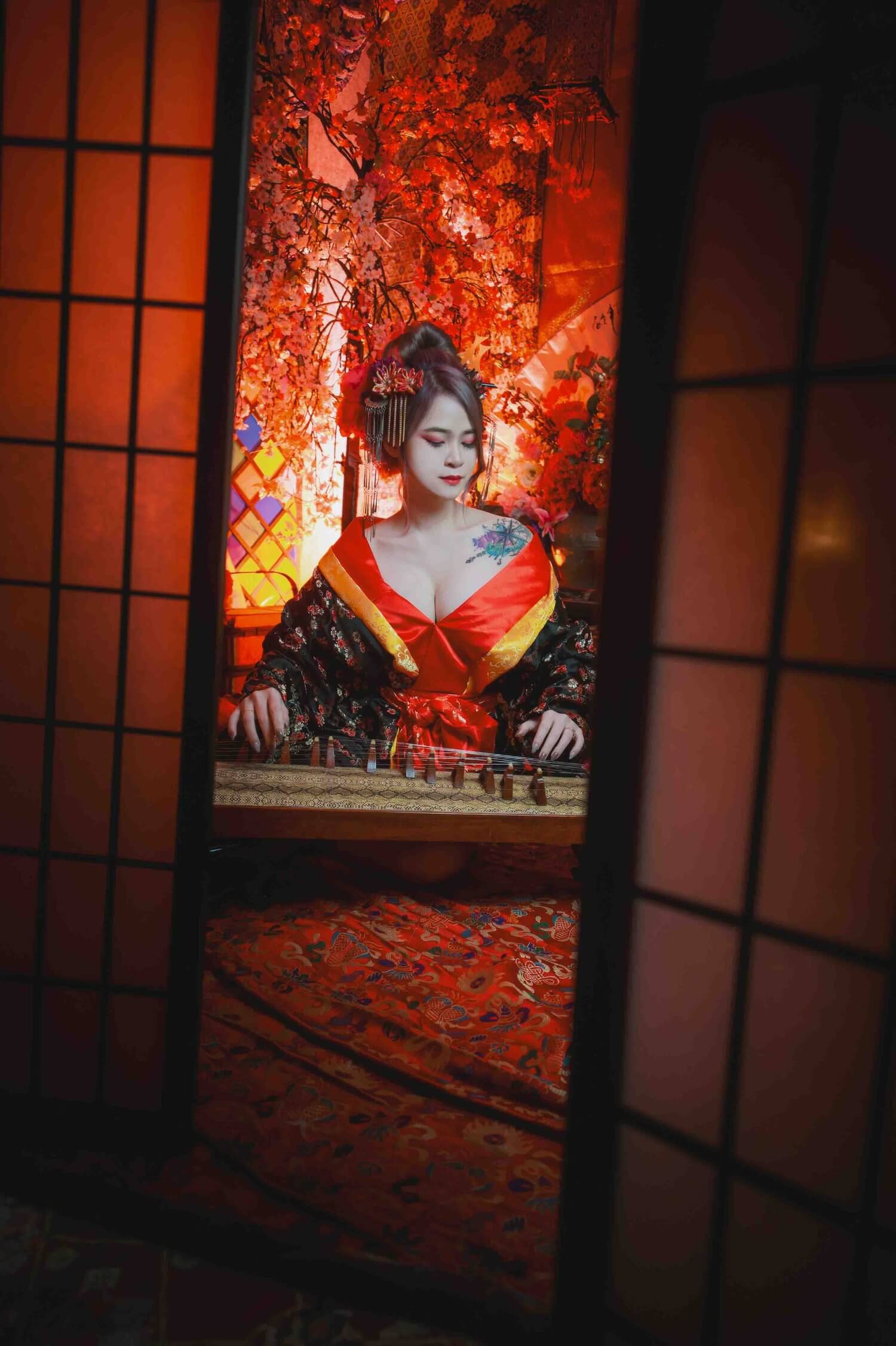 花魁之魅：捕捉優雅動人的每一刻的第7張圖片